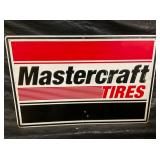EMB. SST MASTERCRAFT TIRES SIGN