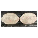 EMB. SST COBLE SIGNS 23X15