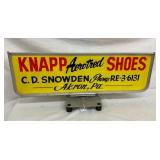 KNAPP SHOES CAR REVOLVING SIGN