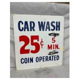 DST 25C CAR WASH SIGN 28X30