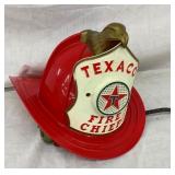 TOY TEXACO FIRE CHIEF HELMENT 11X14