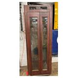 FRONT VIEW OF FOLDING GLASS DOORS