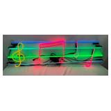 5 COLOR MUSICAL NEON SIGN 
