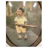 NICE EARLY PICTURE OF BOY W/ BAT