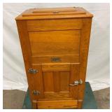 UNUSAUL SIZE GIBSON OAK ICE BOX