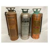 BRASS/COPPER FIRE EXTINGISHERS