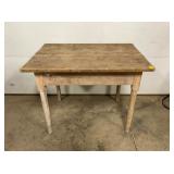EARLY 3 BOARD TOP FARM TABLE