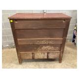 BACKVIEW EARLY EMPIRE CHEST