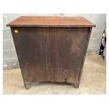 CLOSEUP OLD BOARD BACK