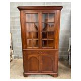 VA HOUSE 16PANE CORNER CUPBOARD 