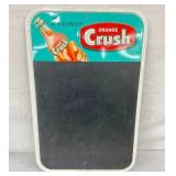 SST ORANGE CRUSH MENU 20X30 OLD STOCK 