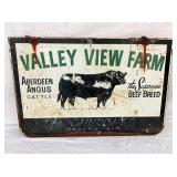 DST VALLEY VIEW FARM SIGN SPARTA NC 36X24 