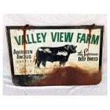 OTHERSIDE VIEW VALLEY VIEW FARM SIGN