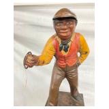 ORIG. BLACK AMERICANA HITCHING POST