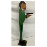 WOODEN BLACK AMERICANA BUTLER 10X34