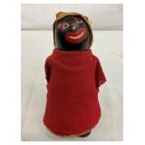 EARLY WOODEN 4" BLACK AMERICANA DOLL
