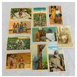 COLLECTION BLACK AMERICANA POSTCARDS