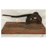 RJR TOBACCO CUTTER