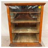EARLY OAK COUNTER TOP MEDICAL CABINET