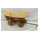 EARLY WOODEN COVERED WAGON 23X16