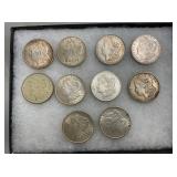 VARIOUS MORGAN SILVER DOLLARS 