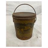 EARLY 4" KRES PEANUTS LUMMIS CO. TIN