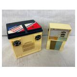DECO/AMOCO 4" TRANSITOR RADIOS