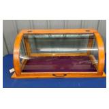 COUNTER TOP CURVED GLASS SHOWCASE