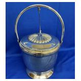 CROSBY SILVER PLATE ICE BUCKET 8X13