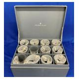 (12) STEUBEN GLASSES W/ BOX