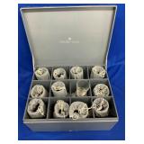 (12) STEUBEN GLASSES W/ BOX