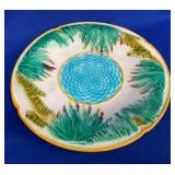12IN MAJOLICA PLATE