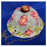 10" MAJOLICA HANGING PLANTER