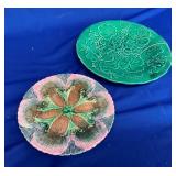 7-9" MAJOLICA PLATES