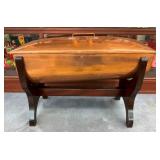 UNUSUAL COPPER DISPENSER W/ STAND 33X23