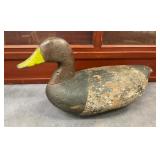 EARLY WOODEN DUCK DECOY 18X10