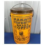 4LBS MAMMYS BRAND COFFEE CAN