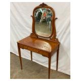 W/ BEVELED MIRROR AND DRAWER