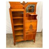 BEVELED MIRROR, CARVINGS