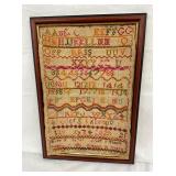 EARLY ENGLISH MULTI COLOR SAMPLER