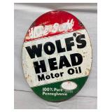 SIDE 2 WOLFS HEAD SIGN