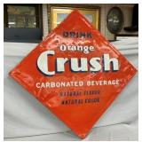 SST EMB ORANGE CRUSH SIGN 48"