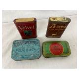 RICHMOND VA TOBACCO TINS