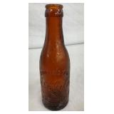6 1/2 OZ AMBER COCA COLA BOTTLE