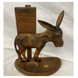 UNUSUAL DONKEY CIG. DISPENSER 10X10