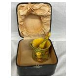 EARLY TRAVELING SHAVING MUG W/ BOX