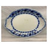 ASTORIA FLOW BLUE PLATTER