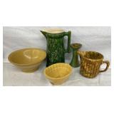 EARLY MIXING BOWLS, AND STONEWARE