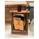 BALLATINE BOTTLE W/ STAND