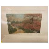 SIGNED WALLACE NUTTING PICTURE